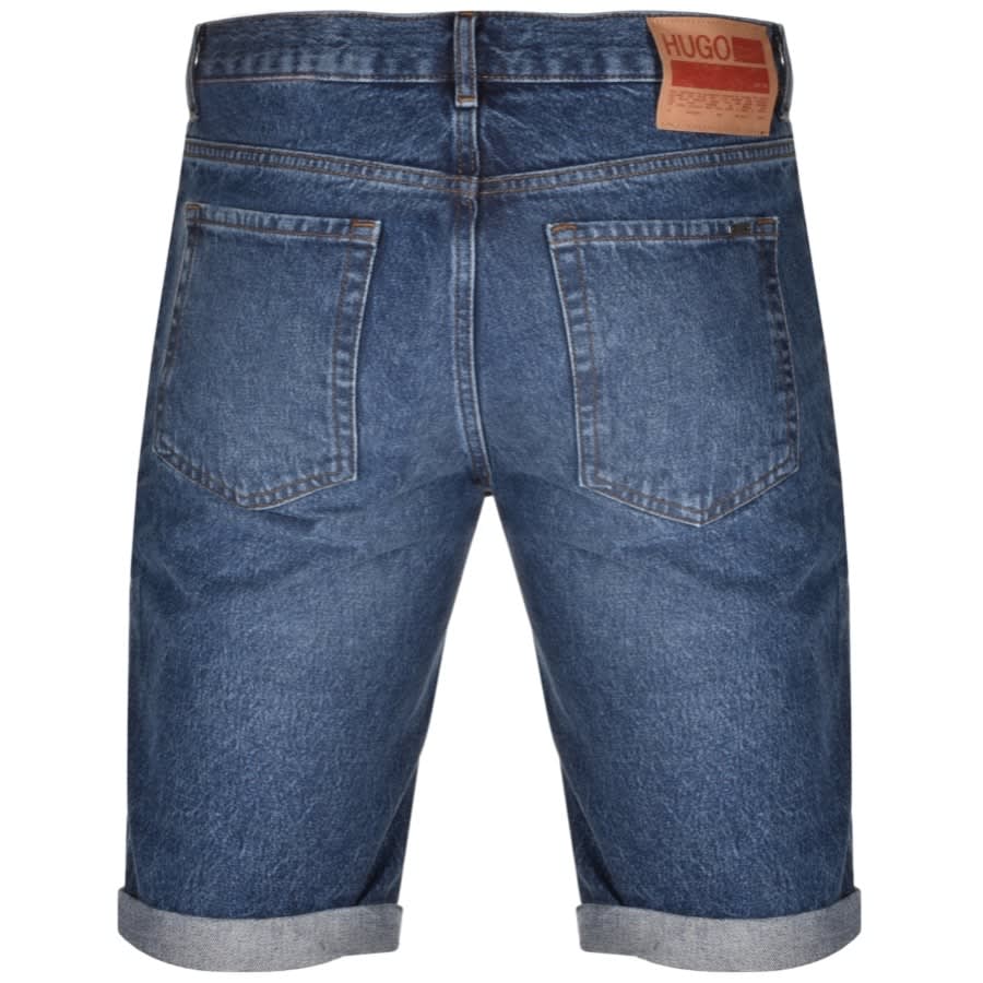 Alternative Image for ProductHUGO 634 Denim Logo Shorts Blue2