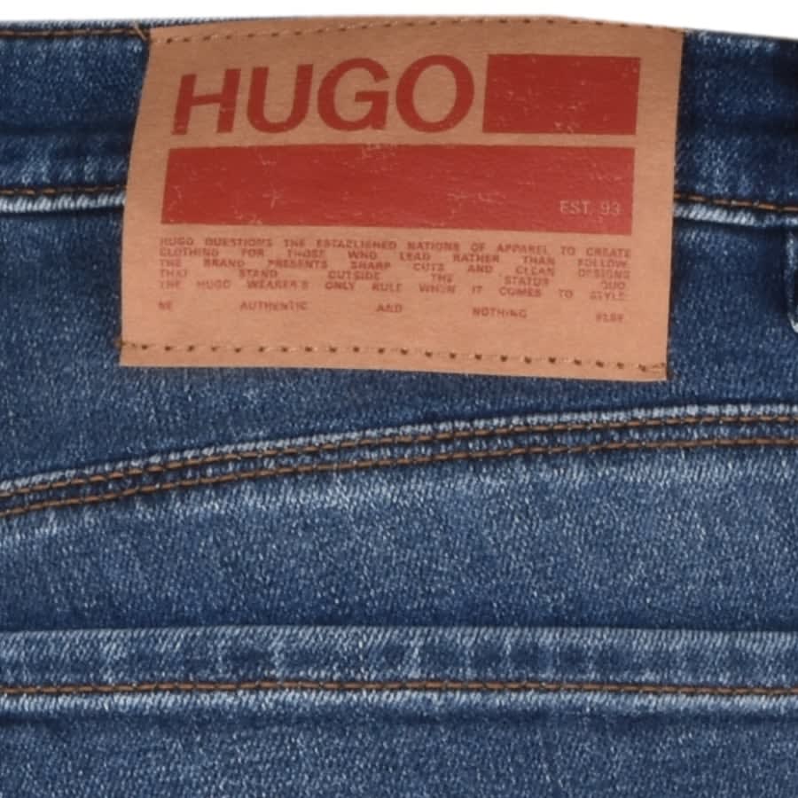 Alternative Image for ProductHUGO 708 Slim Fit Jeans Blue3