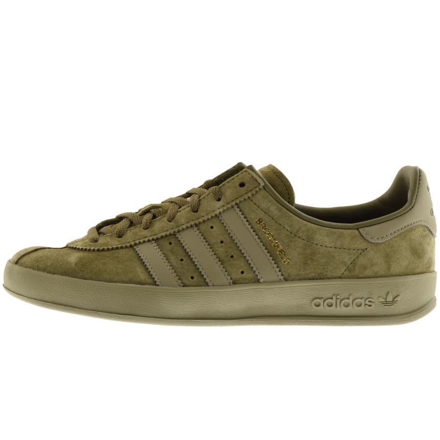 adidas Originals Broomfield Trainers Green | Mainline Menswear United ...