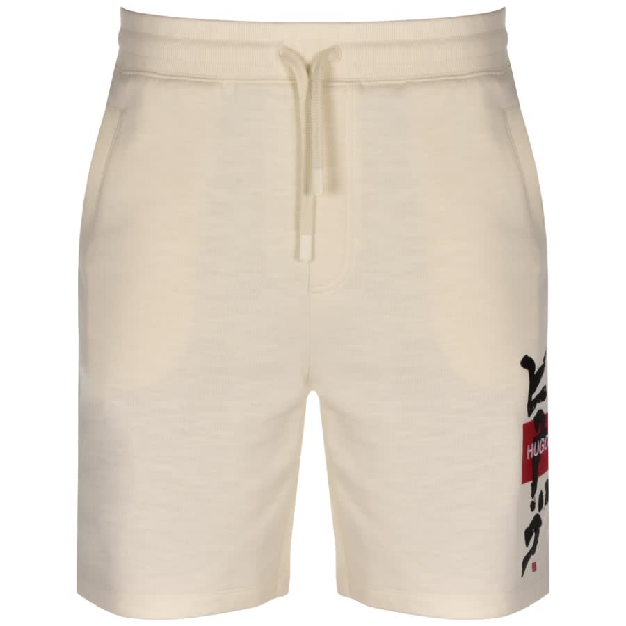 Alternative Image for ProductHUGO Dilson Jersey Shorts Cream1