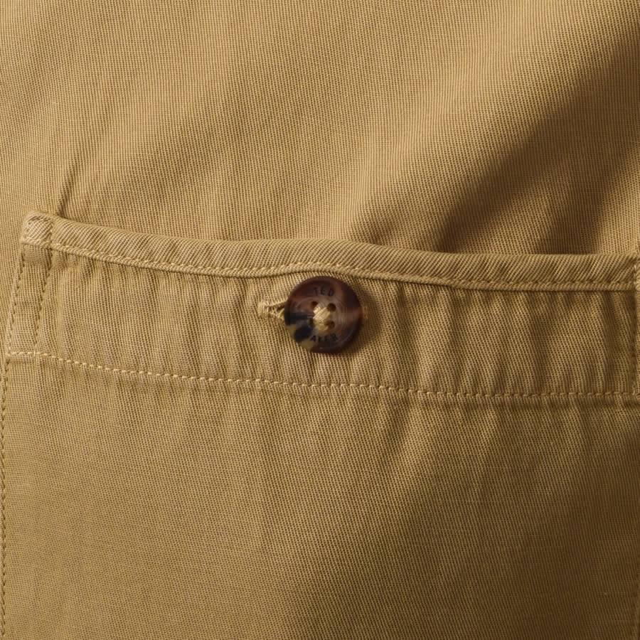 Alternative Image for ProductTed Baker Brewin Long Sleeved Shirt Beige3