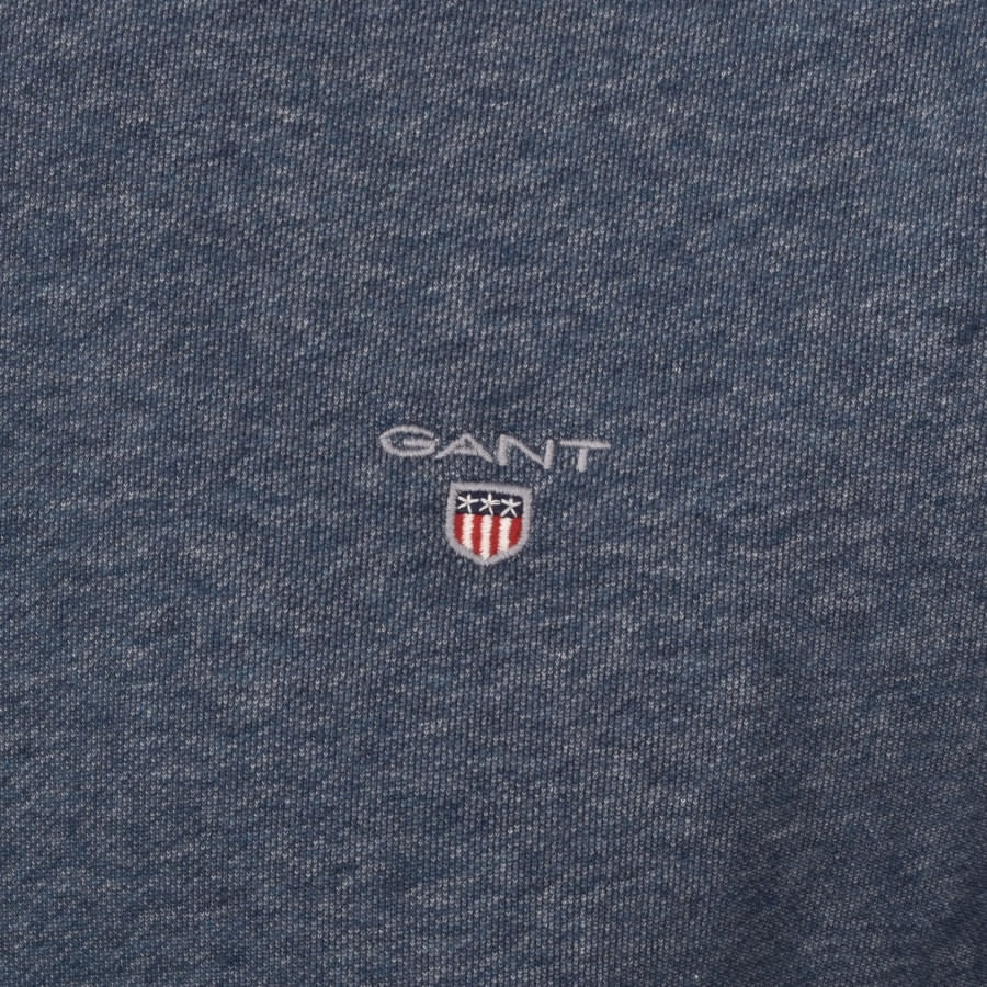 Alternative Image for ProductGant Crew Neck Logo Sweatshirt Navy3