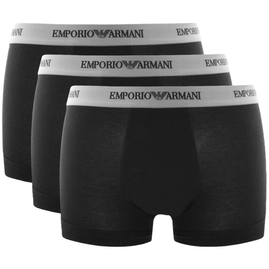 Alternative Image for ProductEmporio Armani Underwear 3 Pack Trunks Black1