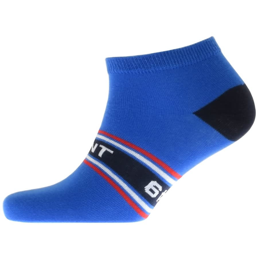 Alternative Image for ProductGant Two Pack Ankle Socks Blue3