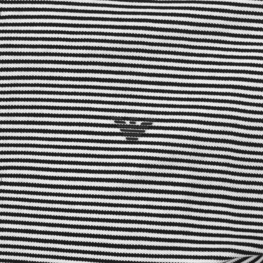 Alternative Image for ProductEmporio Armani Short Sleeved Polo T Shirt Black3