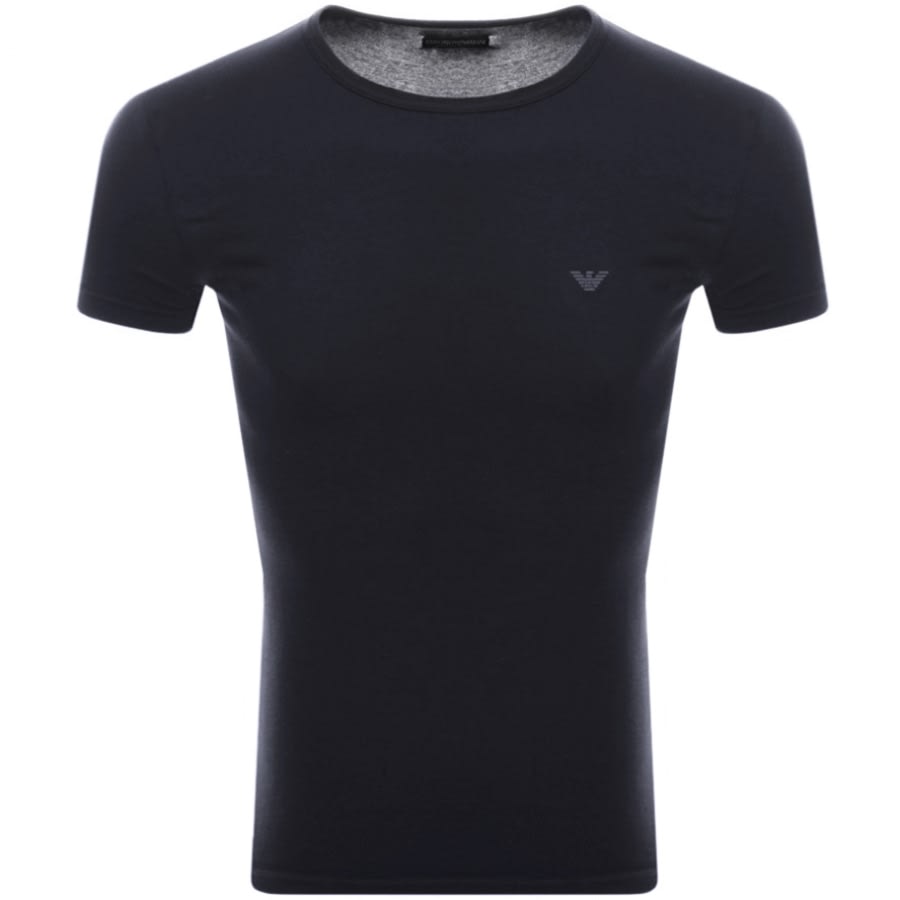 Alternative Image for ProductEmporio Armani 2 Pack Lounge T Shirts Navy2