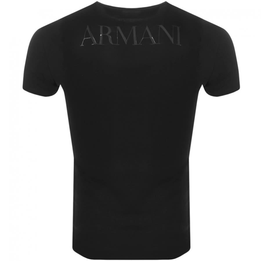 Alternative Image for ProductEmporio Armani Lounge Crew Neck T Shirt Black2