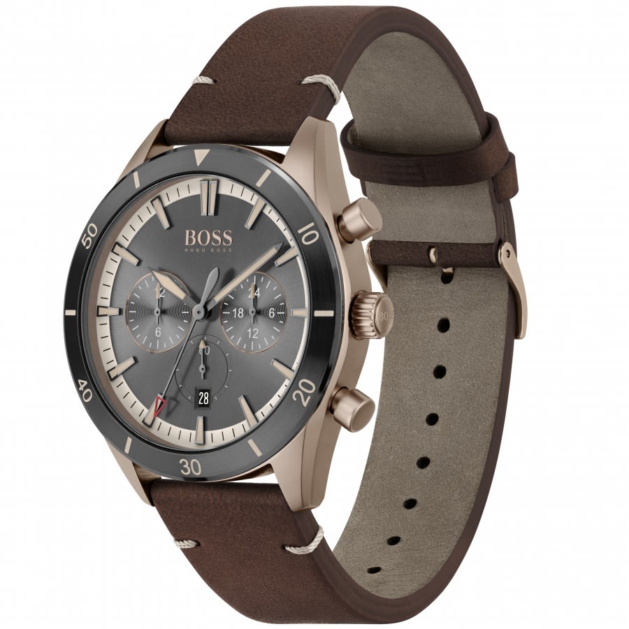 Alternative Image for ProductBOSS 1513861 Santiago Watch Brown2