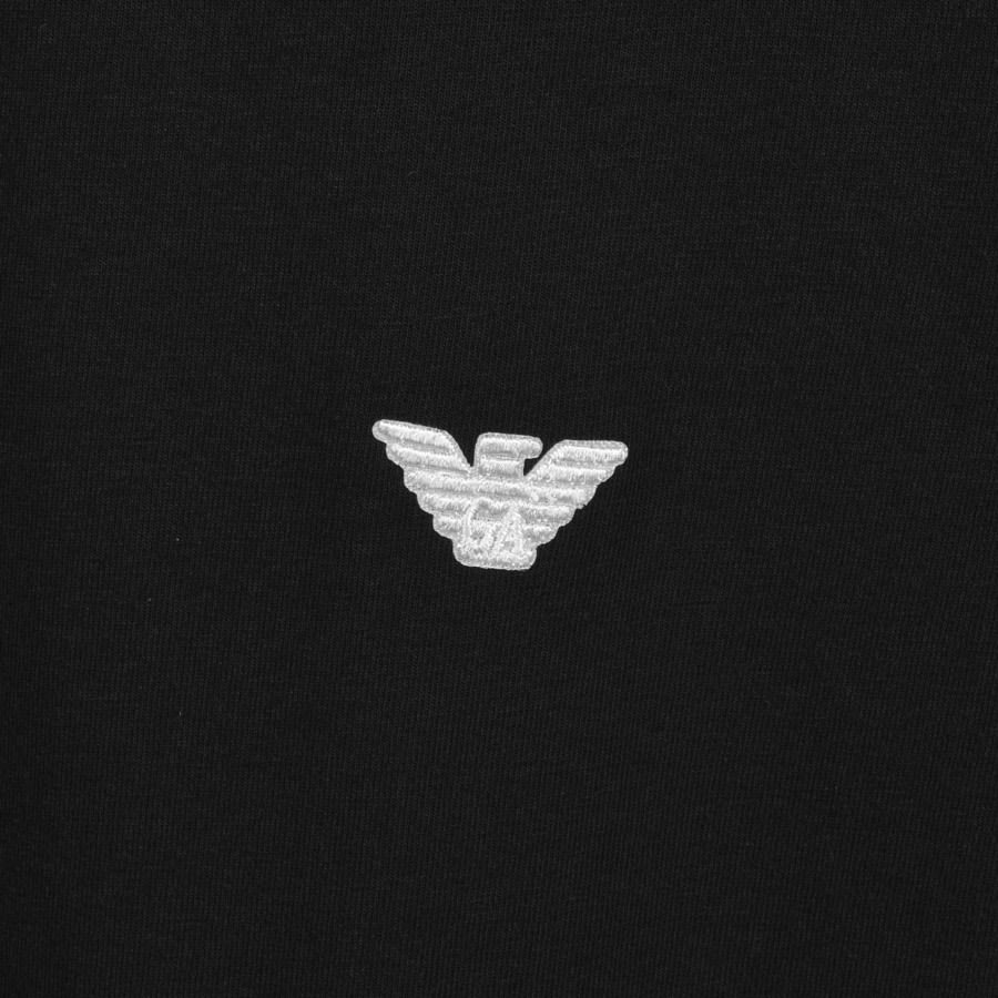 Alternative Image for ProductEmporio Armani Lounge Crew Neck T Shirt Black3