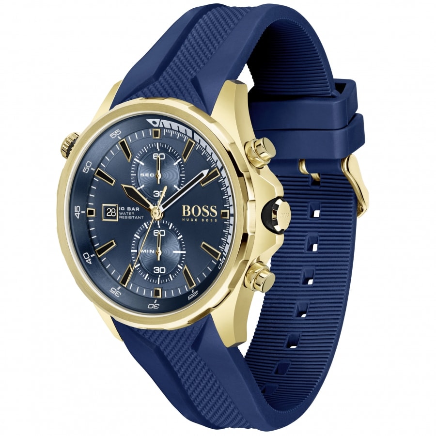 Alternative Image for ProductBOSS 1513822 Globetrotter Watch Gold2