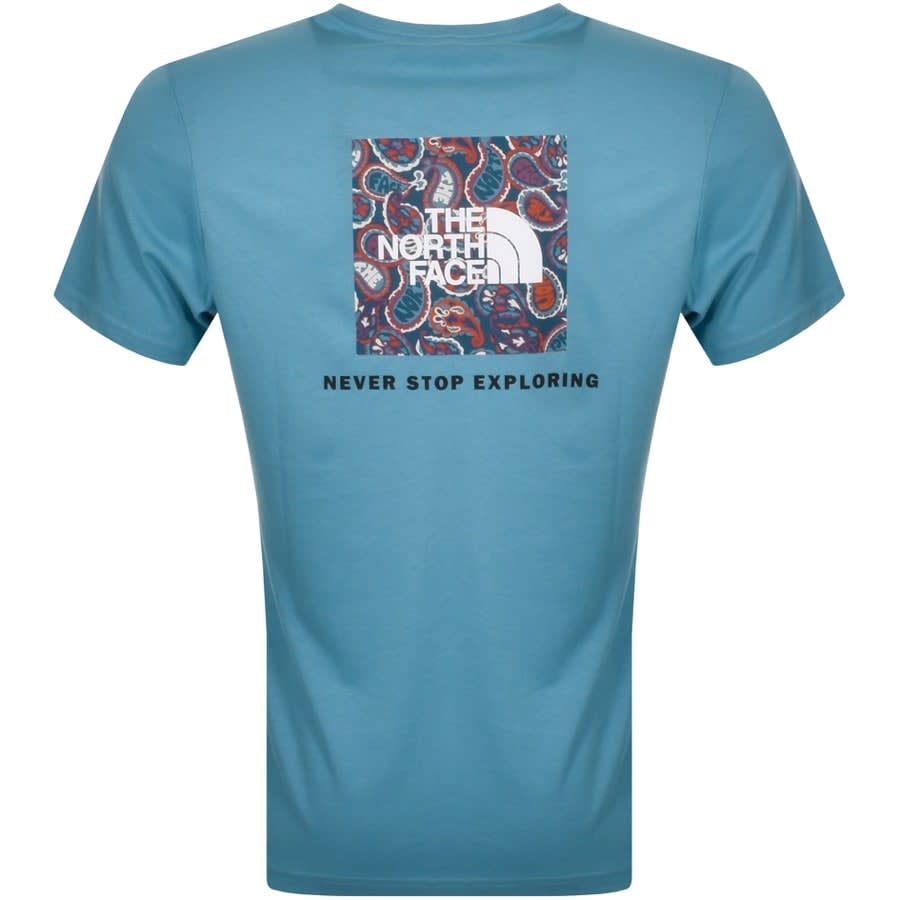 Alternative Image for ProductThe North Face Red Box T Shirt Blue3