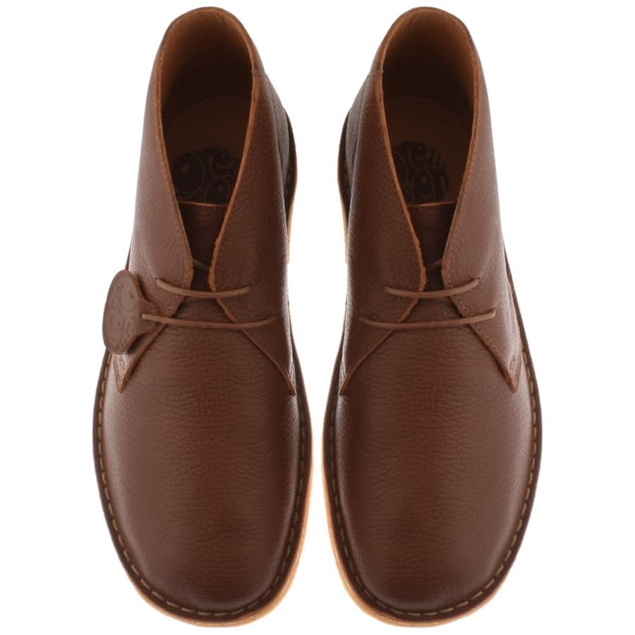 Alternative Image for ProductPretty Green Leather Desert Boot Brown3