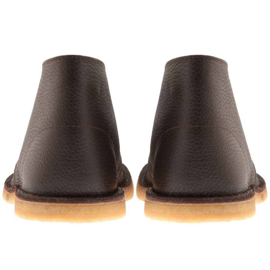 Alternative Image for ProductPretty Green Leather Desert Boot Brown2