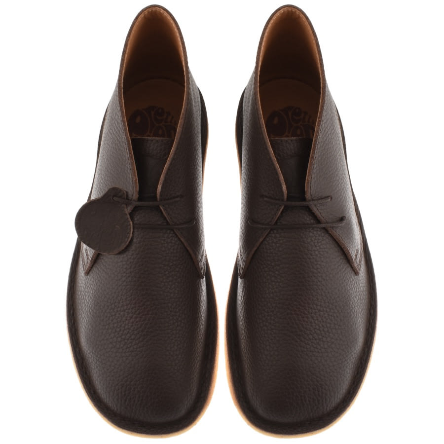 Alternative Image for ProductPretty Green Leather Desert Boot Brown3