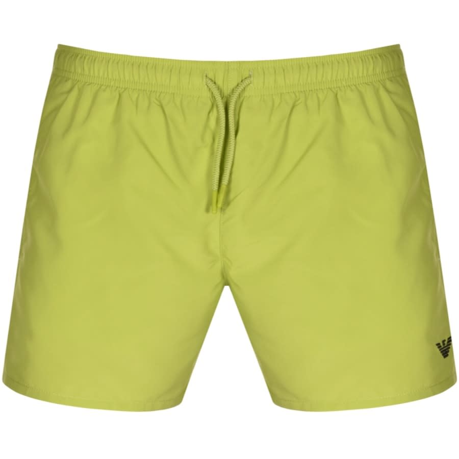 Alternative Image for ProductEmporio Armani Logo Swim Shorts Green1