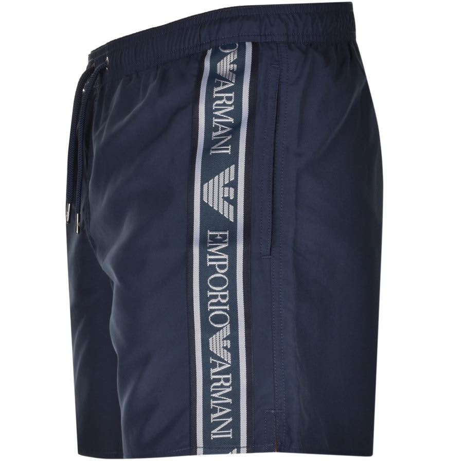 Alternative Image for ProductEmporio Armani Logo Swim Shorts Navy3