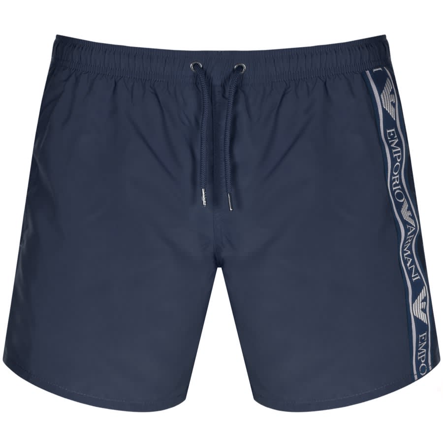 Alternative Image for ProductEmporio Armani Logo Swim Shorts Navy1
