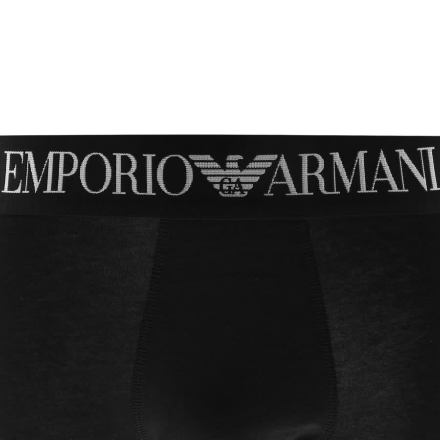 Alternative Image for ProductEmporio Armani Underwear Stretch Trunks Black3
