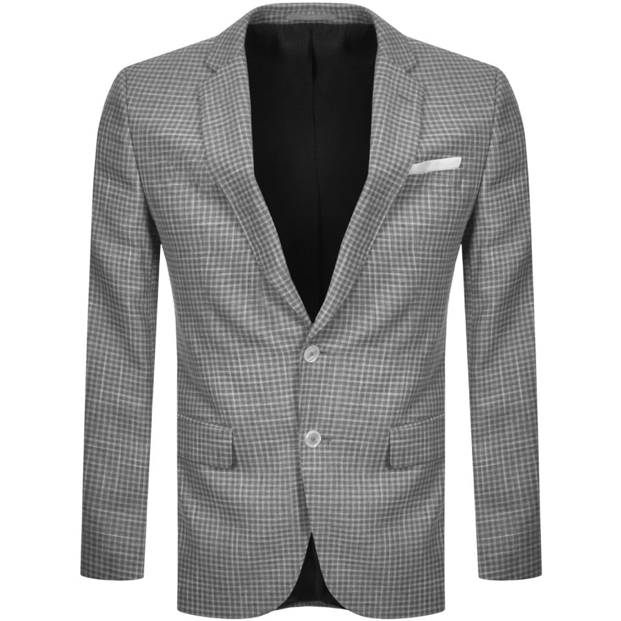 Alternative Image for ProductBOSS Hutsons Slim Fit Jacket Grey1
