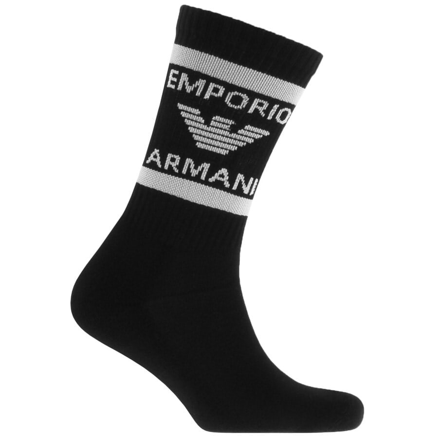 Alternative Image for ProductEmporio Armani 2 Pack Socks White2