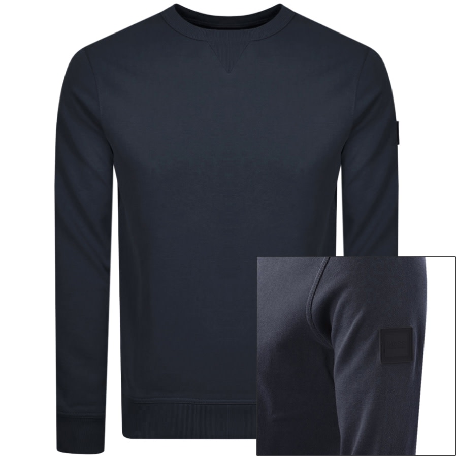 Alternative Image for ProductBOSS Walkup Sweatshirt Navy1
