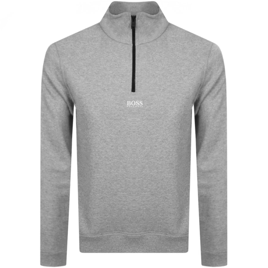 Alternative Image for ProductBOSS Zapper 2 Half Zip Sweatshirt Grey1