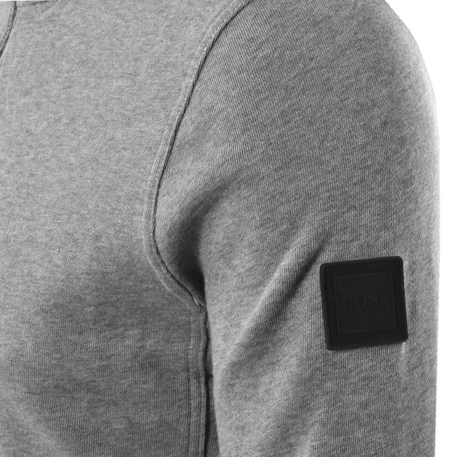 Alternative Image for ProductBOSS Zkybox Full Zip Sweatshirt Grey3