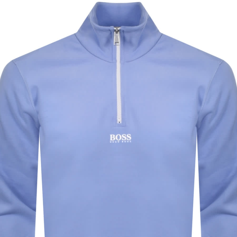 Alternative Image for ProductBOSS Zapper 2 Half Zip Sweatshirt Blue2