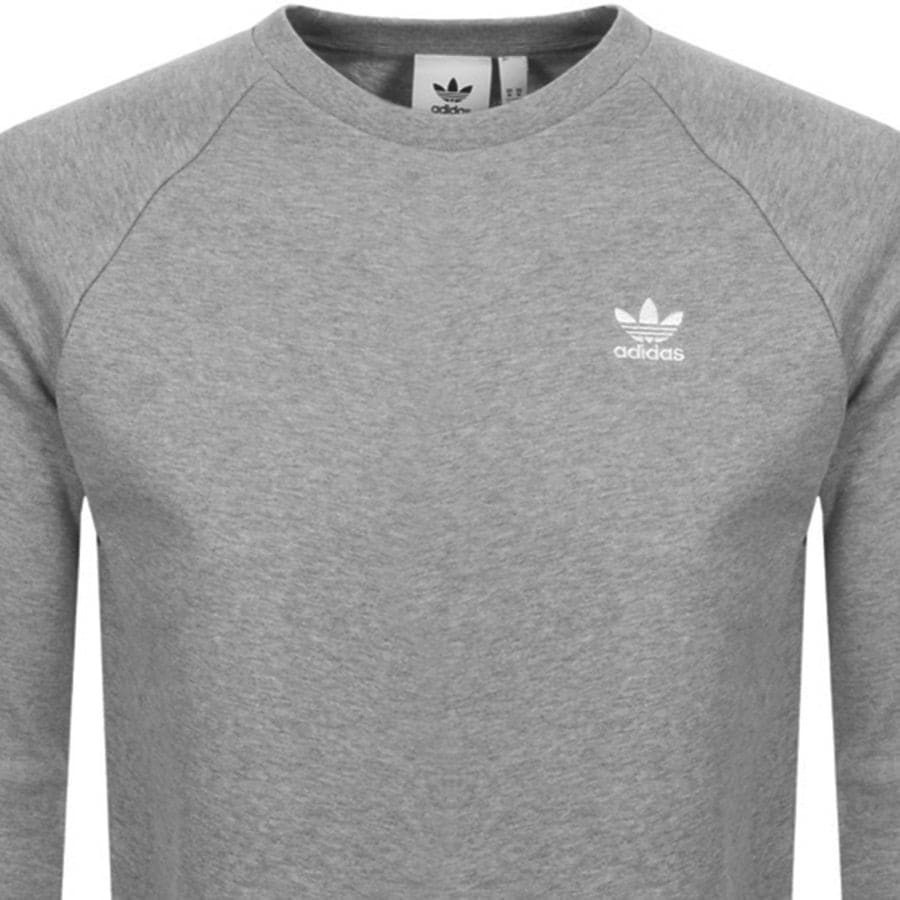 Alternative Image for Productadidas Originals Essential Sweatshirt Grey2