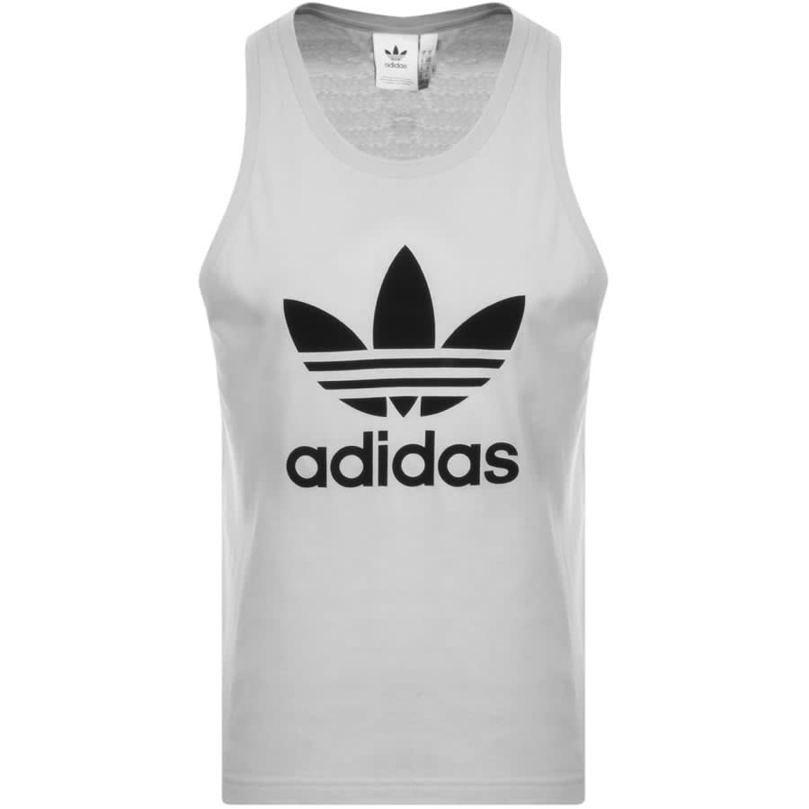 Alternative Image for Productadidas Originals Trefoil Tank Top White1
