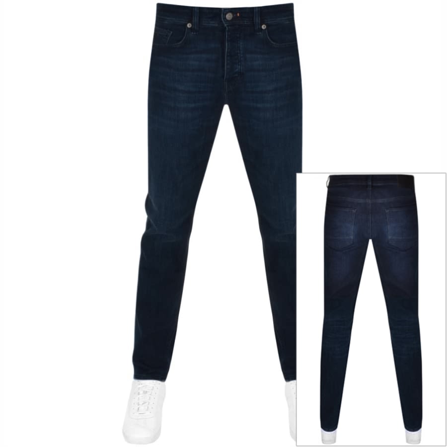 Alternative Image for ProductBOSS Taber Tapered Fit Jeans Blue1