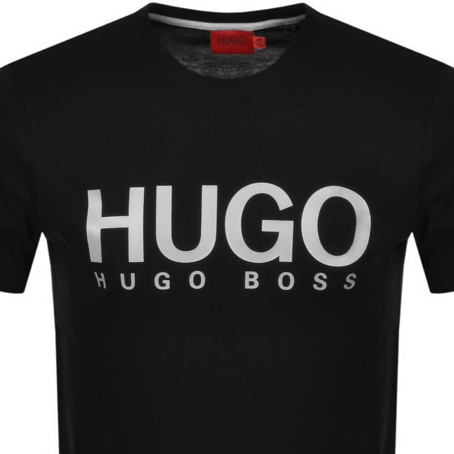 Alternative Image for ProductHUGO Dolive 213 Crew Neck T Shirt Black2