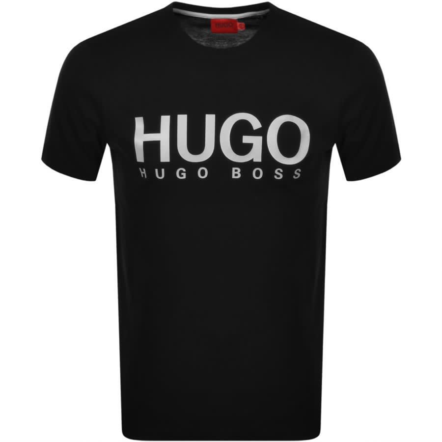 Alternative Image for ProductHUGO Dolive 213 Crew Neck T Shirt Black1