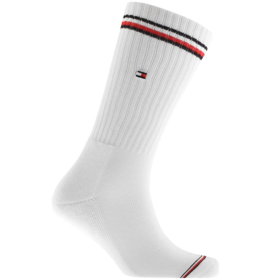 Alternative Image for ProductTommy Hilfiger Two Pack Iconic Socks White2
