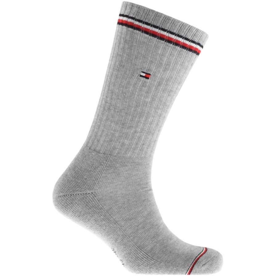 Alternative Image for ProductTommy Hilfiger Two Pack Iconic Socks Grey2