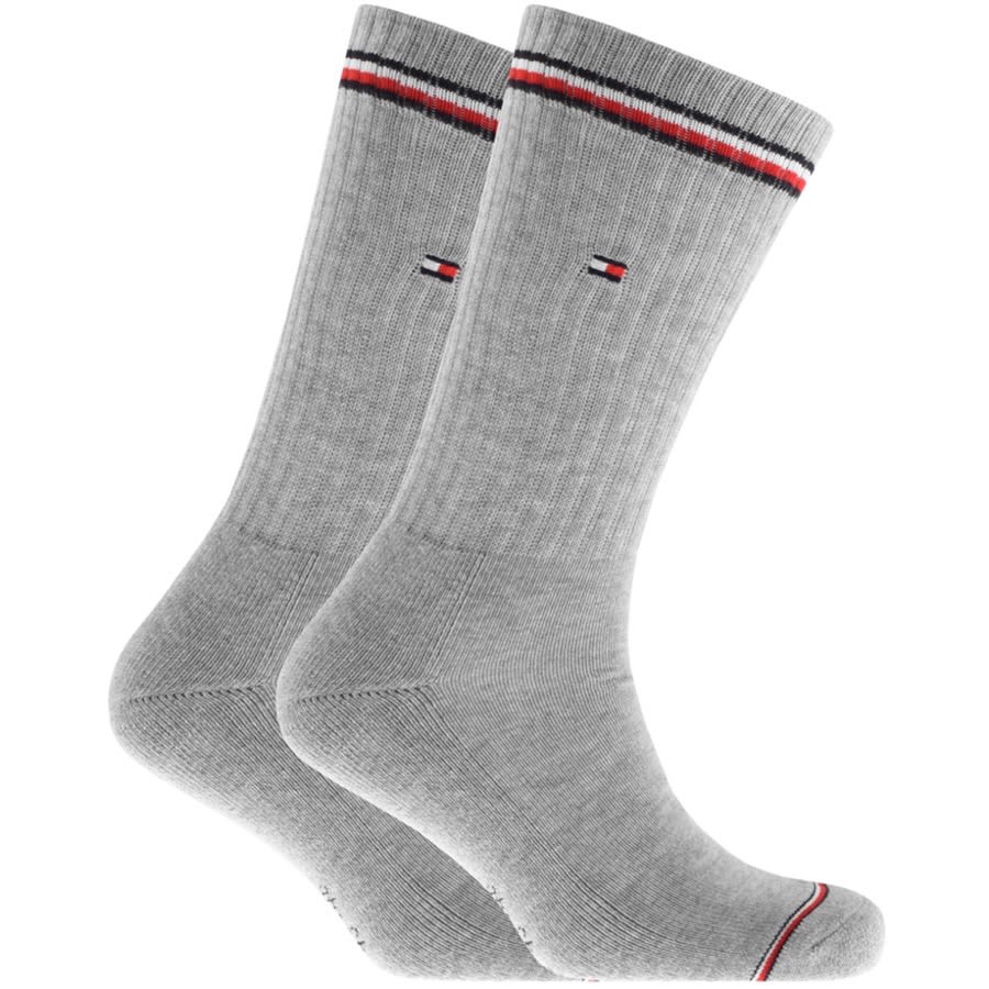 Alternative Image for ProductTommy Hilfiger Two Pack Iconic Socks Grey1