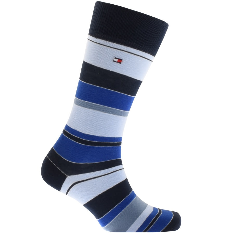 Alternative Image for ProductTommy Hilfiger Two Pack Stripe Socks Navy2