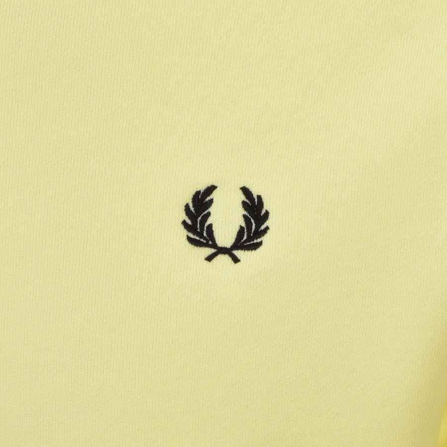 Alternative Image for ProductFred Perry Crew Neck Sweatshirt Yellow3