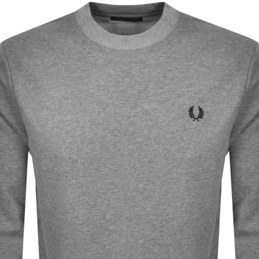 Alternative Image for ProductFred Perry Crew Neck Sweatshirt Grey2