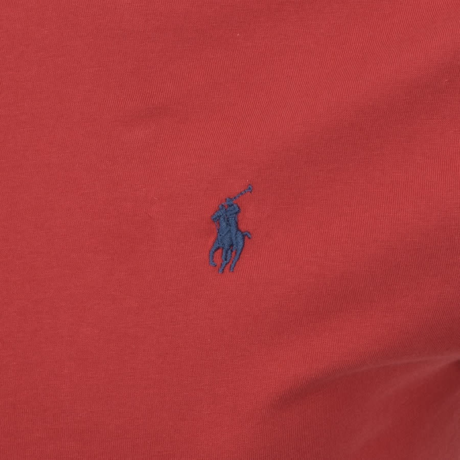 Alternative Image for ProductRalph Lauren Crew Neck Slim Fit T Shirt Red3