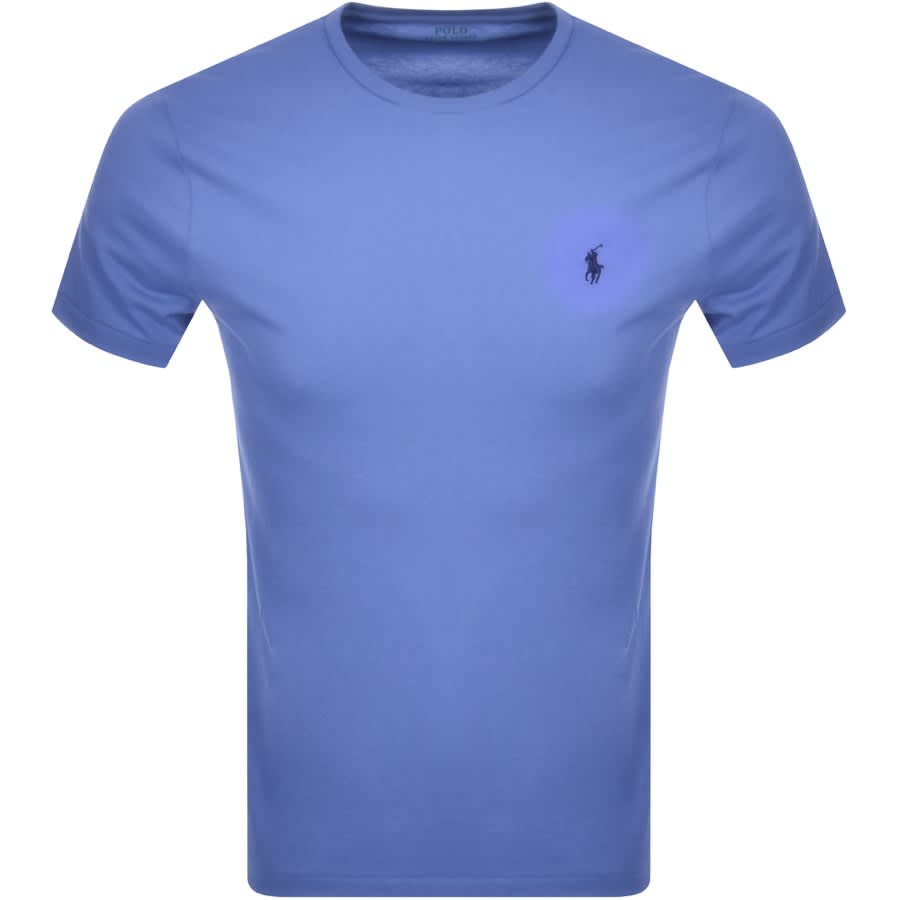 Alternative Image for ProductRalph Lauren Crew Neck Slim Fit T Shirt Blue1