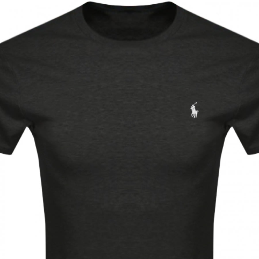 Alternative Image for ProductRalph Lauren Crew Neck Slim Fit T Shirt Black2