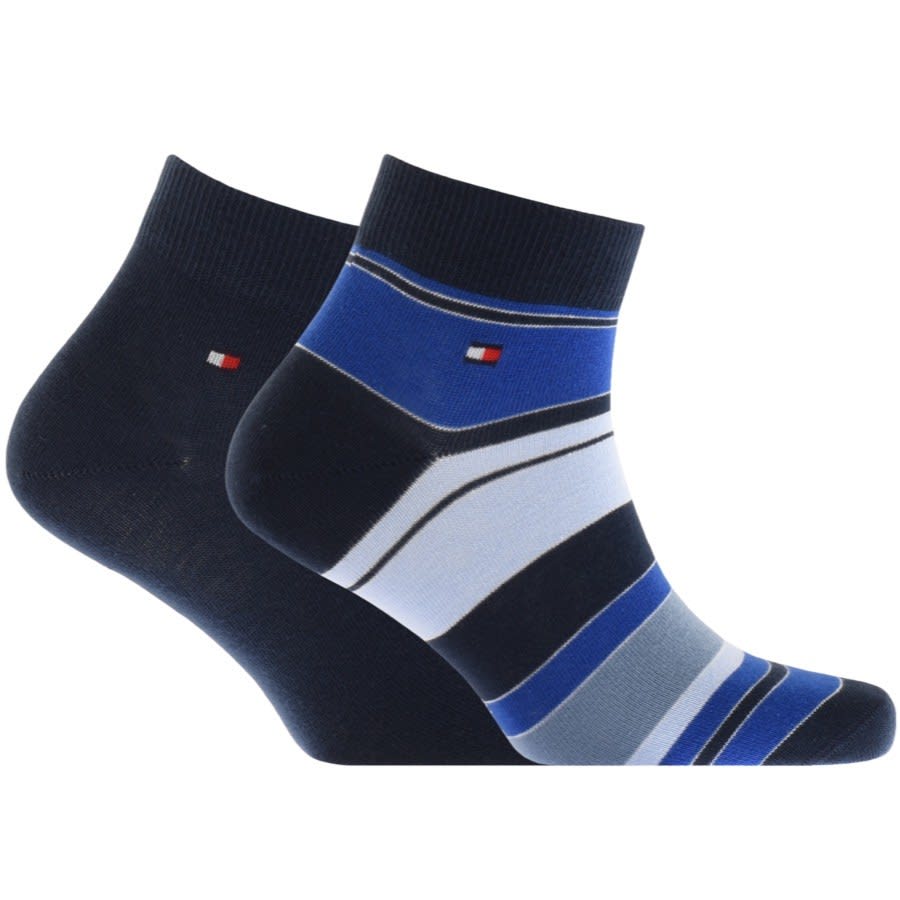 Dark Navy Tommy Hilfiger Striped Socks 2-Pack Dark Navy Tommy Hilfiger Striped Socks 2-Pack