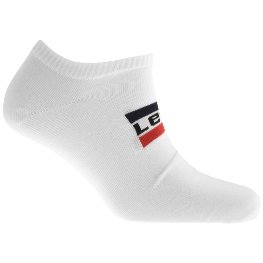 Alternative Image for ProductLevis Low Cut 2 Pack Socks White2