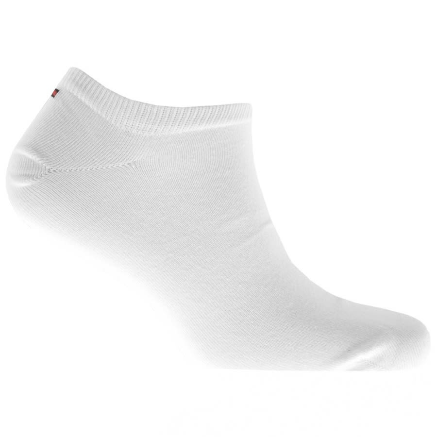 Alternative Image for ProductTommy Hilfiger Two Pack Trainer Socks White3