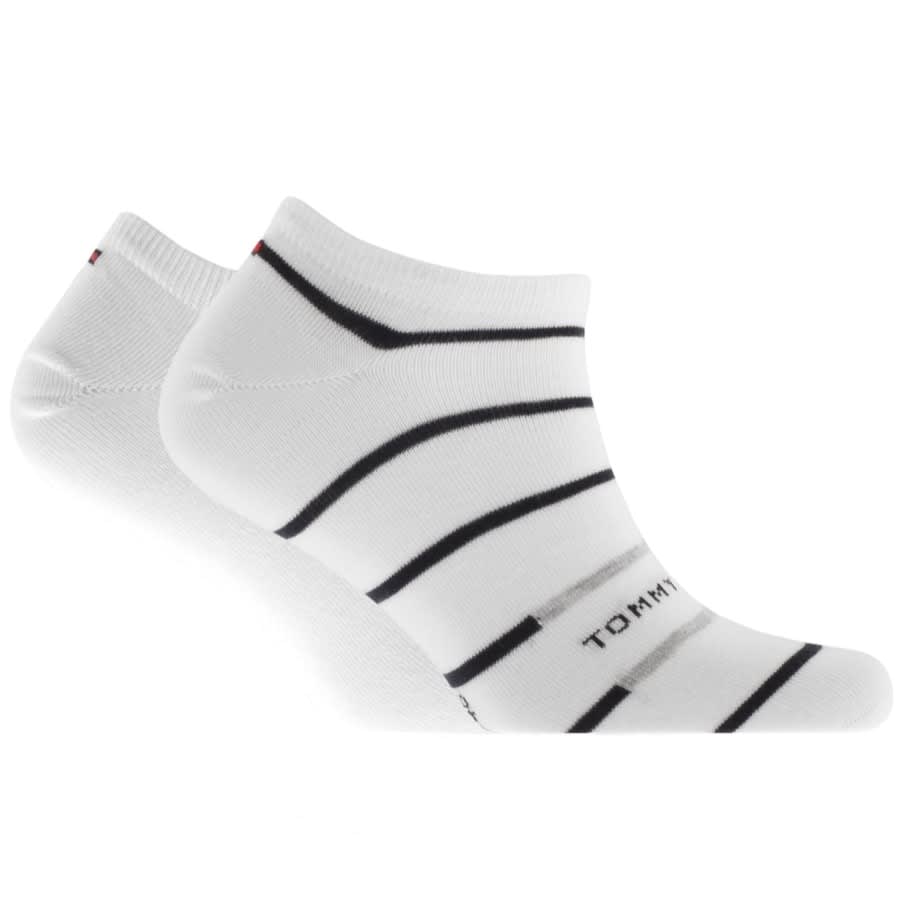 Alternative Image for ProductTommy Hilfiger Two Pack Trainer Socks White1