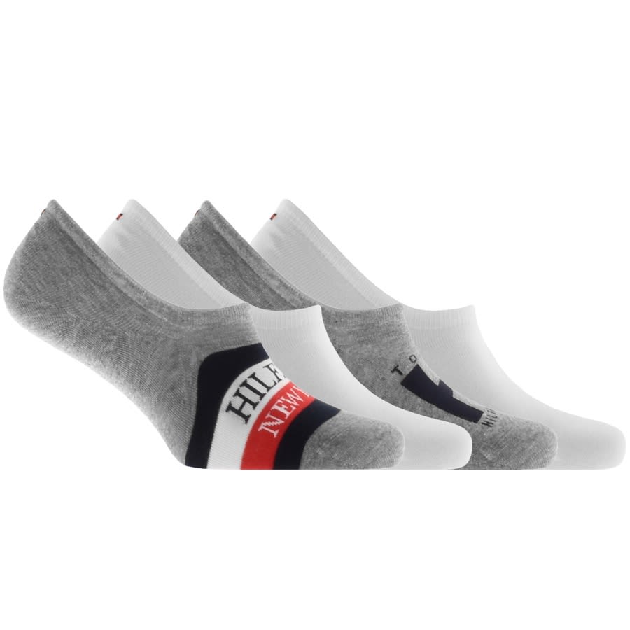 Alternative Image for ProductTommy Hilfiger 4 Pack Gift Set Socks Grey1