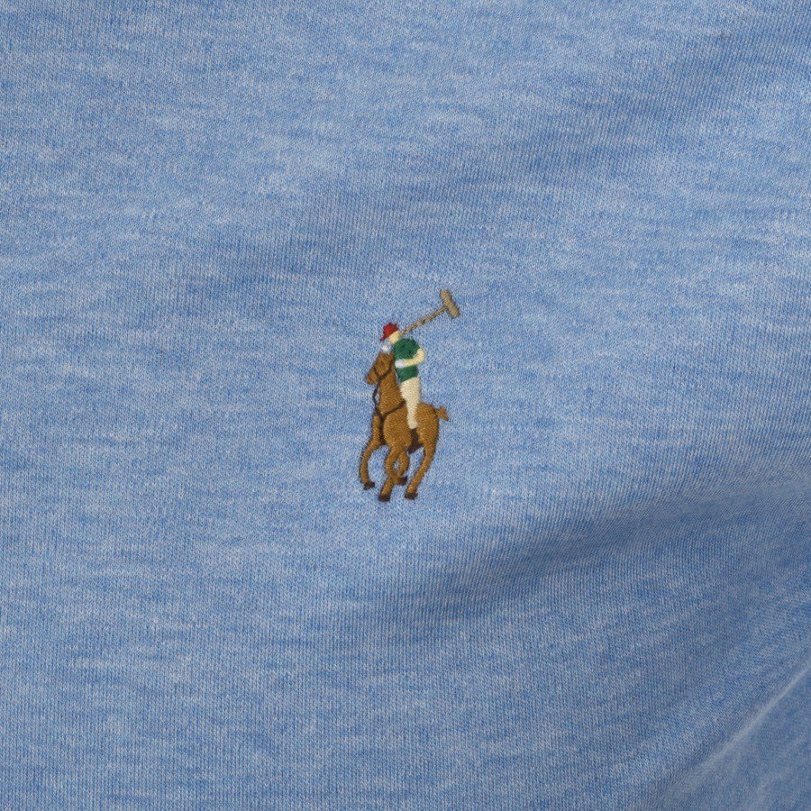 Alternative Image for ProductRalph Lauren Slim Fit Polo T Shirt Blue3