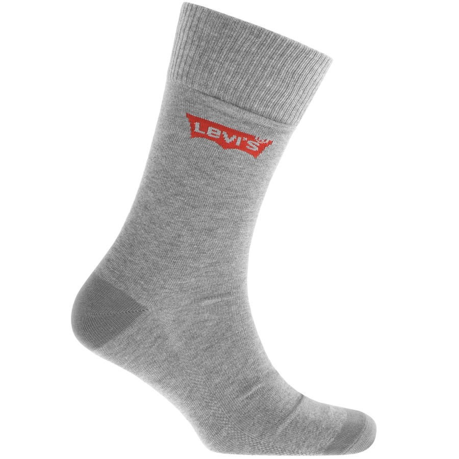 Alternative Image for ProductLevis 168SF Regular Cut 3 Pack Socks Grey2