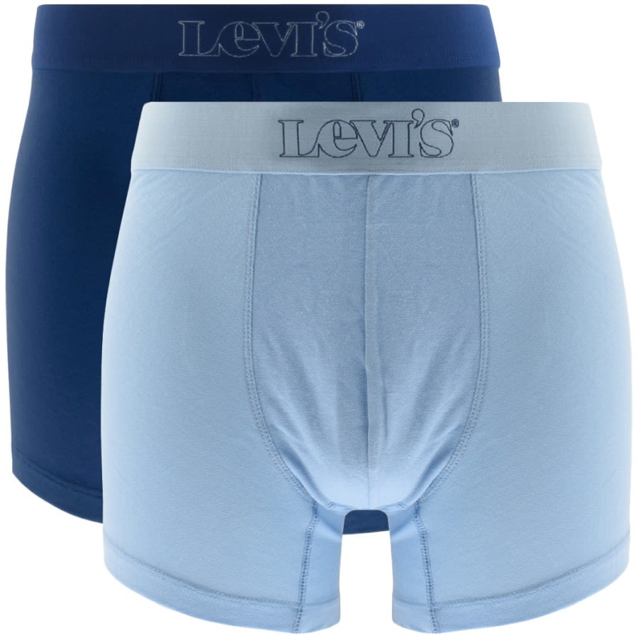 Alternative Image for ProductLevis Texture 2 Pack Boxer Shorts Blue1